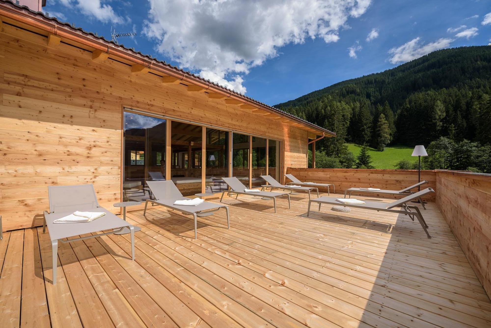 Alpine Nature Hotel Stoll Planca di Sopra Esterno foto